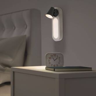 OSRAM LED wandlamp NEPTUNE, wit, 1 spot, metalen schakelaar