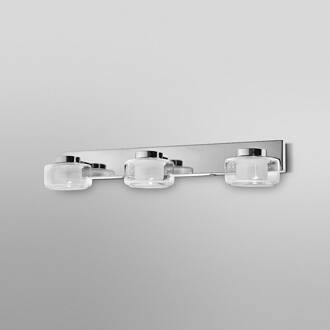 OSRAM LED wandlamp ORBIS FLAME, chroom, 3-lamps, CCT, IP44