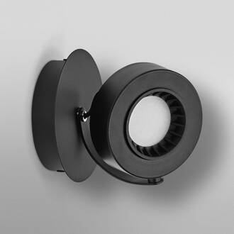 OSRAM LED wandspot VENUS, zwart, 1-lamp, metaal, 3.000 K