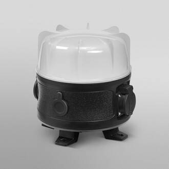 OSRAM LED werklamp VALUE 360°, zwart, IP54-stopcontact zwart, grijs