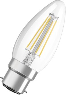 OSRAM Ledfilamentlamp Kaars - D3,5cm - Warm Wit - B22d - 4w