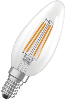 OSRAM Ledfilamentlamp Kaars Retrofit Classic - D3,5cm - Warm Wit - E14 - 3,4w - 2 Stuks