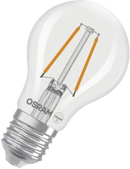 OSRAM Ledfilamentlamp Peertje Retrofit Classic A - D6cm - Dimbaar - Warm Wit - E27 - 1,8w