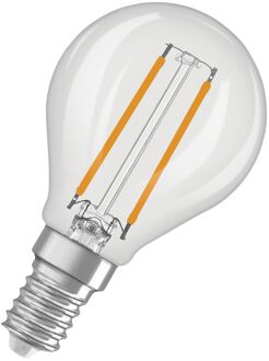 OSRAM Ledfilamentlamp Peertje Retrofit Classic P - D4,5cm - Dimbaar - Warm Wit - E14 - 1,8w