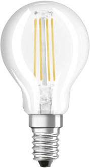 OSRAM Ledfilamentlamp Peertje Superstar - D4,5cm - Dimbaar - Warm Wit - E14 - 3,4w