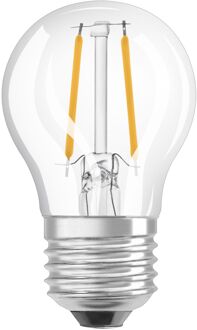 OSRAM Ledfilamentlamp Peertje Superstar - D4,5cm - Dimbaar - Warm Wit - E27 - 3,4w