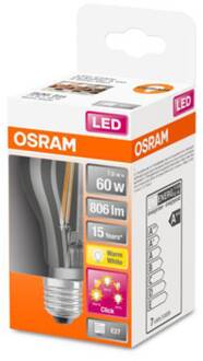 OSRAM Ledlamp Classic A Driestaps Dimbaar Warm Wit E27 6,5w