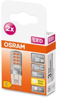 OSRAM Ledlamp Pin Warm Wit G9 2,6w 2st.