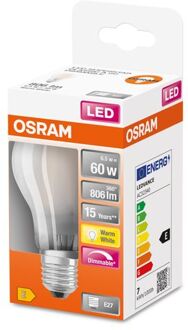 OSRAM Ledlamp Retrofit Classic A Dimbaar Warm Wit E27 8,5w