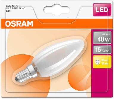 OSRAM Ledlamp Retrofit Classic B Warm Wit E14 4w