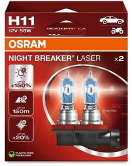 Osram Night Breaker Laser - H11 - set 2 stuks 64211NL2HB