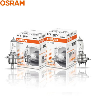 OSRAM Original H1 H4 H3 H7 12V Light Standard Lamp 3200K Headlight Auto Fog Lamp 55W 65W 100W Car Halogen Bulb OEM Quality (1pc)