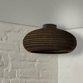 OSRAM plafondlamp DROP, bruin, Ø 40 cm, golfkarton, E27