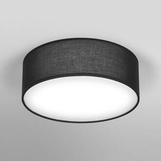 OSRAM plafondlamp ORBIS PARIS, zwart, Ø 30 cm textiel E27