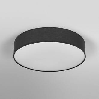 OSRAM plafondlamp ORBIS PARIS, zwart, Ø 48 cm textiel E27