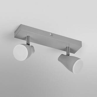 OSRAM plafondspot PEAR, grijs, 2-lamps, GU10-LED 2.700 K