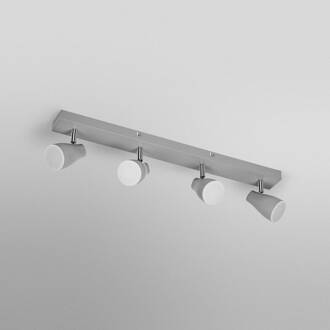OSRAM plafondspot PEAR, grijs, 4-lamps, GU10-LED 2.700 K