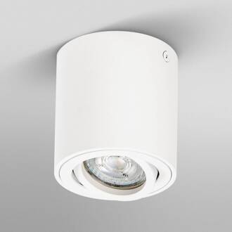 OSRAM plafondspot ROUND, wit, Ø 8 cm, metaal, GU10