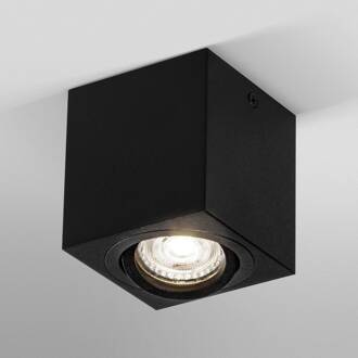 OSRAM plafondspot SQUARE, zwart, 8 x 8 cm, metaal, GU10