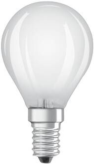 OSRAM Sferische matglazen LED-lamp - 4 W = 40 W - E14 - Warm wit