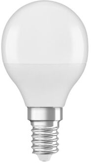 OSRAM Sferische matte LED-lamp met koellichaam - 4W equivalent 40W E14 - Warm wit