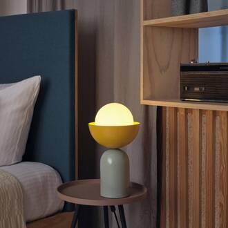 OSRAM tafellamp Decor Bowl, groen/geel, staal, E14 groen, geel