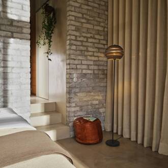 OSRAM vloerlamp BALL, bruin, hoogte 160 cm, golfkarton, E27