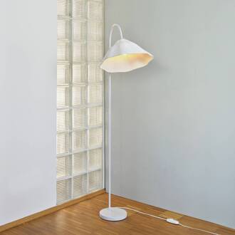 OSRAM vloerlamp Decor Lotus Leaf, 1-lamp, wit, papier, E27