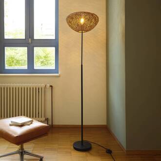 OSRAM vloerlamp Decor Paper Drop, papier, beige, E27 beige, zwart