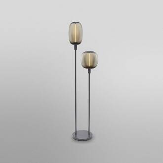 OSRAM vloerlamp DECOR STICK, donkergrijs, hoogte 146 cm 2 x E27