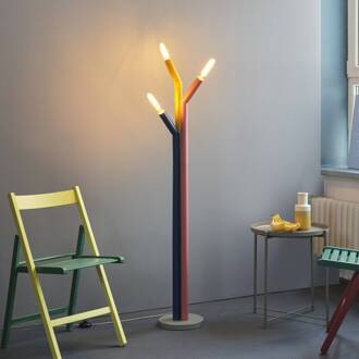 OSRAM vloerlamp Decor Straw, 3-lamps, kleurrijk, staal, E27 meerkleurig