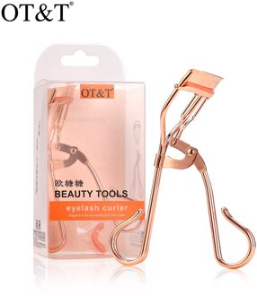 Ot & T Wimperkruller Professionele Wimpers Curling Clip Vrouwen Wimpers Wimper Cosmetische Rose Golden Curler Voor Wimper Extensions