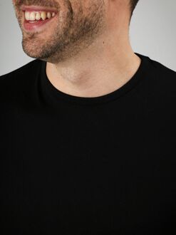 Ota T-shirt O-hals Zwart 2-Pack - M,XXL,S