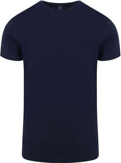 Ota T-Shirt Ronde Hals Navy 2-Pack Blauw - M,L,XL,XXL,S,3XL