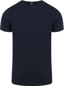 Ota T-Shirt Ronde Hals Navy 2-Pack Blauw - XXL,S,3XL