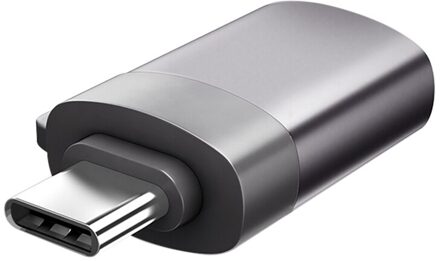 OTG Adapter Mannelijke Type-C naar USB 3.0 Usb C Converter Type C Kabel Adapter Tape C OTG voor U Disk Muis Toetsenbord Movie File Transfer zilver 1 stk