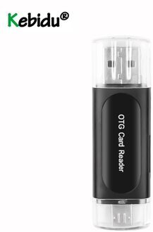Otg Micro Sd Kaartlezer Usb 2.0 Kaartlezer Voor Usb Micro Sd Adapter Flash Drive Smart Geheugenkaartlezer type C Cardreader