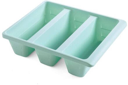 Otherhouse 3 Grid Schoenenrek Stand Plank Houder Schoen Organisator Schoenen Opslag Rekken Kabinet Organizer Slot Schoenendoos Drie Kleur blauwe kleur