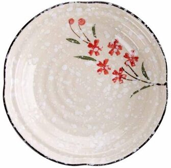 OTHERHOUSE Keramische Ontbijt Diner Platen Snacks Snoep Schotel Fruitschaal Creatieve Servies Dessert Taart Plaat Salade Gerechten 7duim A