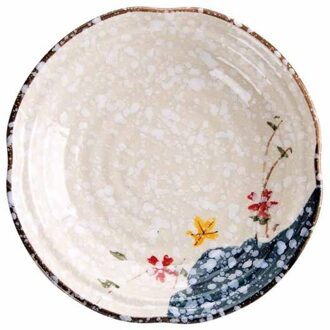 OTHERHOUSE Keramische Ontbijt Diner Platen Snacks Snoep Schotel Fruitschaal Creatieve Servies Dessert Taart Plaat Salade Gerechten 7duim B