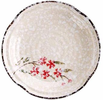 OTHERHOUSE Keramische Ontbijt Diner Platen Snacks Snoep Schotel Fruitschaal Creatieve Servies Dessert Taart Plaat Salade Gerechten 8duim A