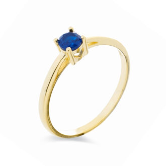 Otieno 925 Sterling Zilveren Ring Blauw