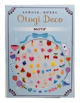 Otogi Deco Nail Sticker Motif 1 pc