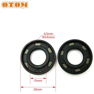 Otom Motorfiets 15*30*4.5Mm Waterpomp Oliekeerringen Motor Reparatie Kit Voor Ktm Sxf Xcf 250 350 Husqvarna Fe Fs Fx 250 350 Motocross