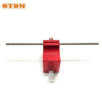 Otom Motorfiets Universele T-08A Aluminium Ketting Aanpassen Alignment Tool Montage Assistent Voor Honda Ktm Kawasaki Yamaha Suzuki 1 stk rood