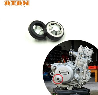 Otom Universele Motorfiets Olie Spiegel Olie Venster Olie Niveau Spiegel Observatie Poort Voor Zongshen NC250 NC450 250cc 450cc Motoren