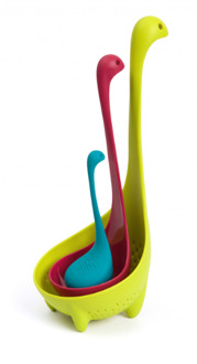 Ototo Design Nessie Family Set van 3 Blauw, Groen, Roze