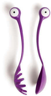 Ototo Pastalepel & opscheplepel Pasta Monsters - Paars