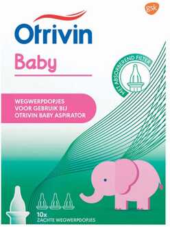 Otrivin Baby Aspirator Wegwerp neusdopjes - 10 stuks - Navulverpakking