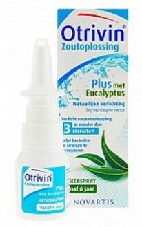 Otrivin Plus Eucalyptus - zoutoplossing- 20 ml - Neusspray